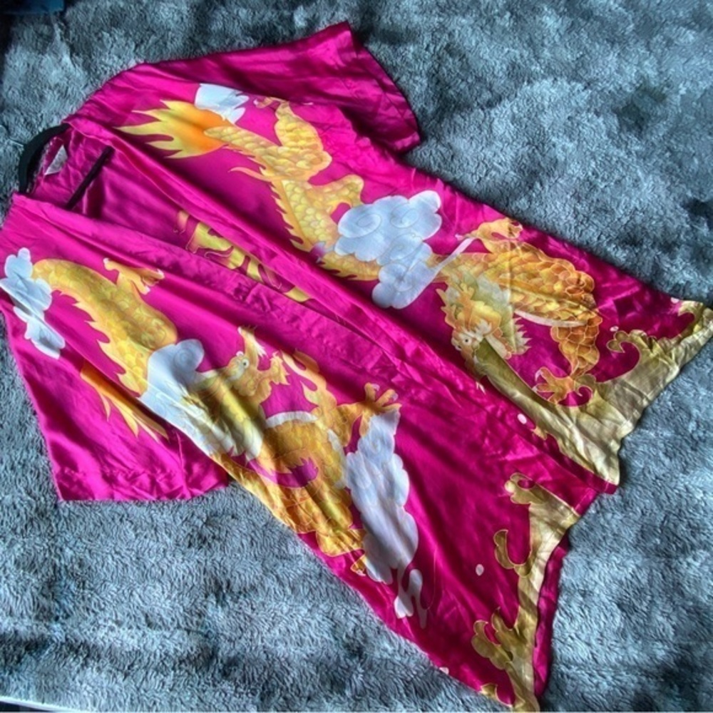 Watercolor Dragon Robe